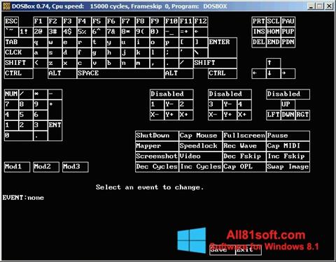 Screenshot DOSBox per Windows 8.1