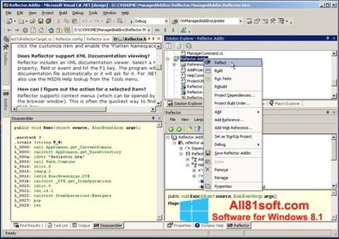 Screenshot Reflector per Windows 8.1