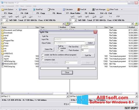 Screenshot File Master per Windows 8.1