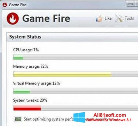 Screenshot Game Fire per Windows 8.1