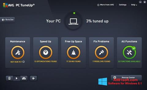 Screenshot AVG PC Tuneup per Windows 8.1