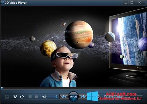 Screenshot 3D Video Player per Windows 8.1