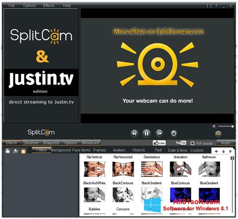 Screenshot SplitCam per Windows 8.1