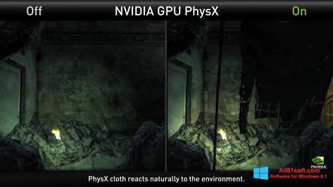 Screenshot NVIDIA PhysX per Windows 8.1