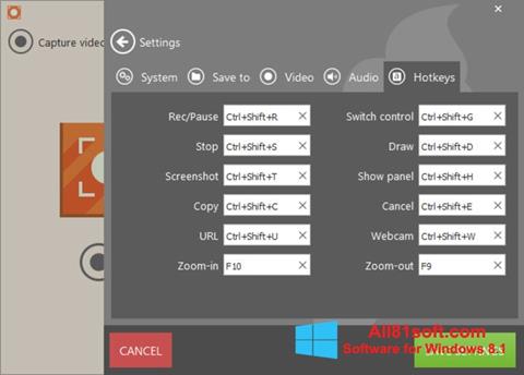 Screenshot Icecream Screen Recorder per Windows 8.1