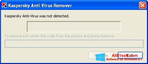 Screenshot KAVremover per Windows 8.1