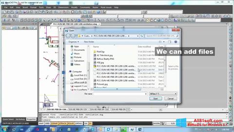 Screenshot nanoCAD per Windows 8.1