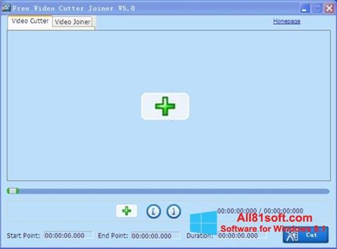 Screenshot Free Video Cutter per Windows 8.1