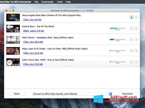 Screenshot Free YouTube to MP3 Converter per Windows 8.1