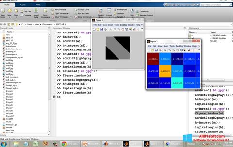 Screenshot MATLAB per Windows 8.1