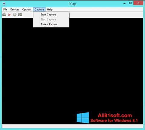 Screenshot ECap per Windows 8.1