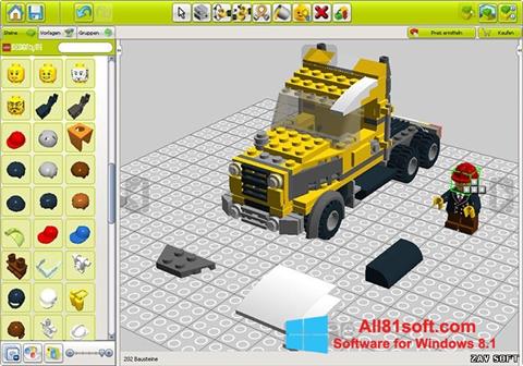 Screenshot LEGO Digital Designer per Windows 8.1