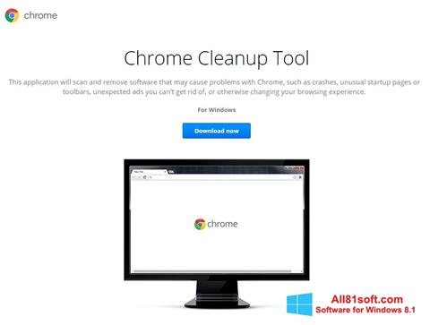 Screenshot Chrome Cleanup Tool per Windows 8.1