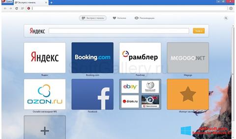 Screenshot Opera Next per Windows 8.1
