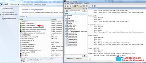 Screenshot Scilab per Windows 8.1
