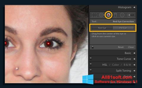 Screenshot Red Eye Remover per Windows 8.1