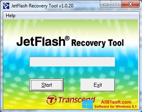 Screenshot JetFlash Recovery Tool per Windows 8.1
