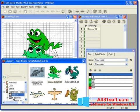 Screenshot Toon Boom Studio per Windows 8.1