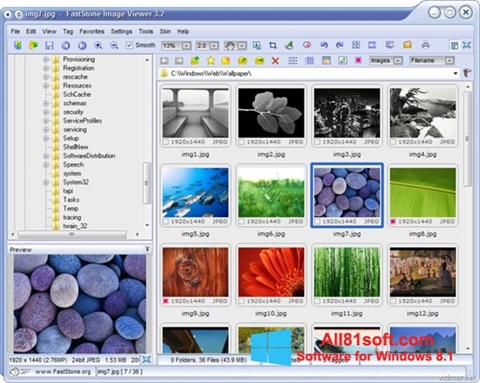 Screenshot FastStone Image Viewer per Windows 8.1