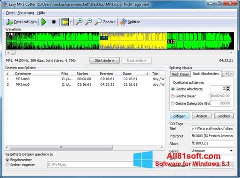 Screenshot MP3 Cutter per Windows 8.1