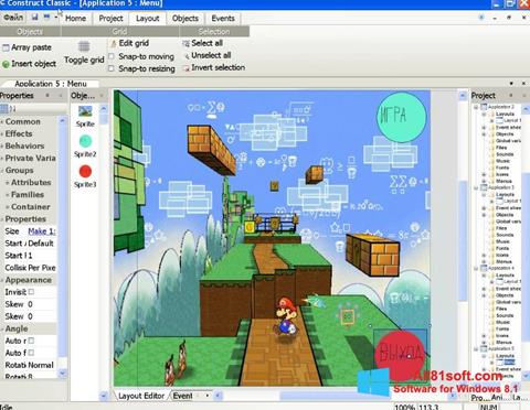 Screenshot Construct Classic per Windows 8.1