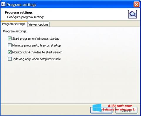 Screenshot SearchInform per Windows 8.1
