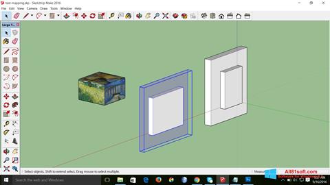 Screenshot SketchUp Make per Windows 8.1