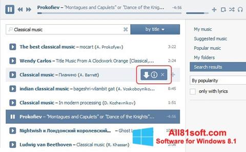 Screenshot SaveFrom.net per Windows 8.1
